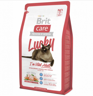 Brit Care Lucky Tavuklu Ve Pirinçli 7 kg Kedi Maması kullananlar yorumlar